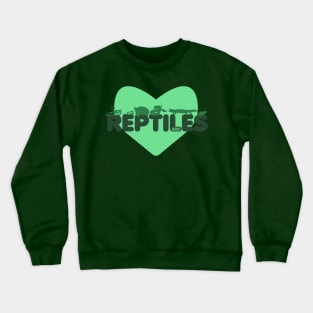 ♥ Reptiles Crewneck Sweatshirt